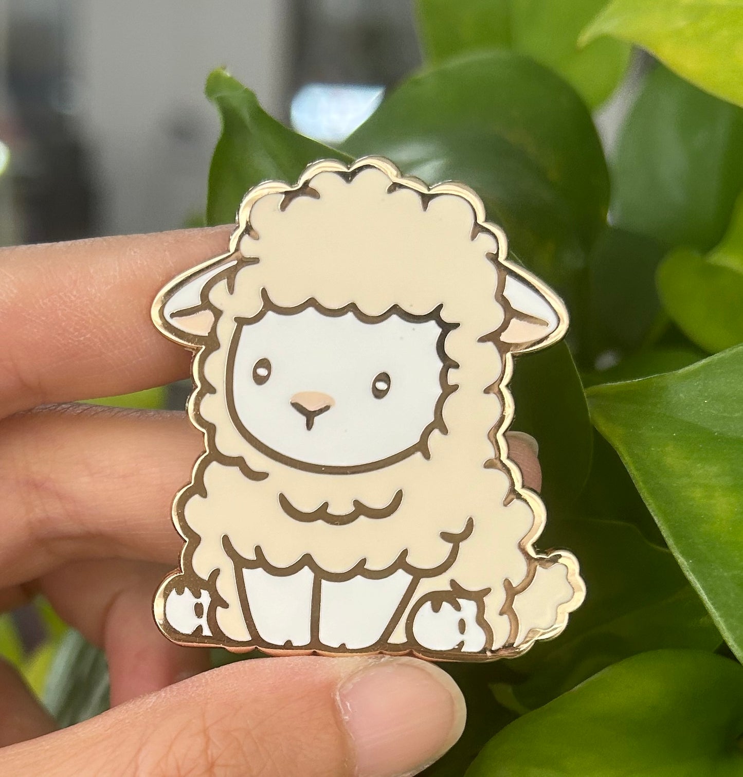 Romney Sheep Enamel Pin