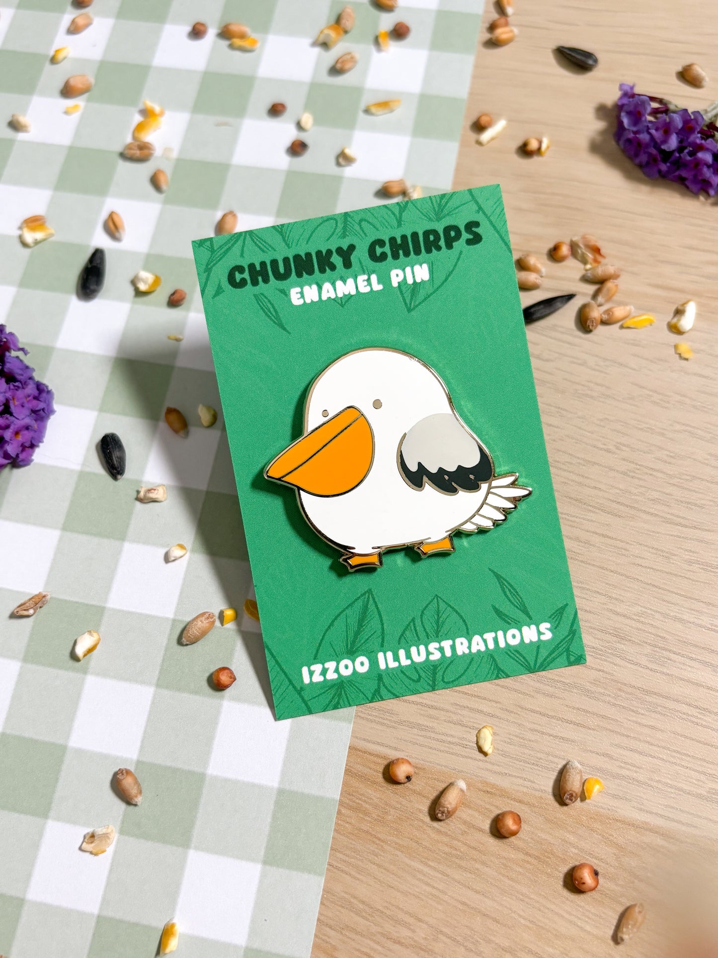 Pelican Enamel Pin