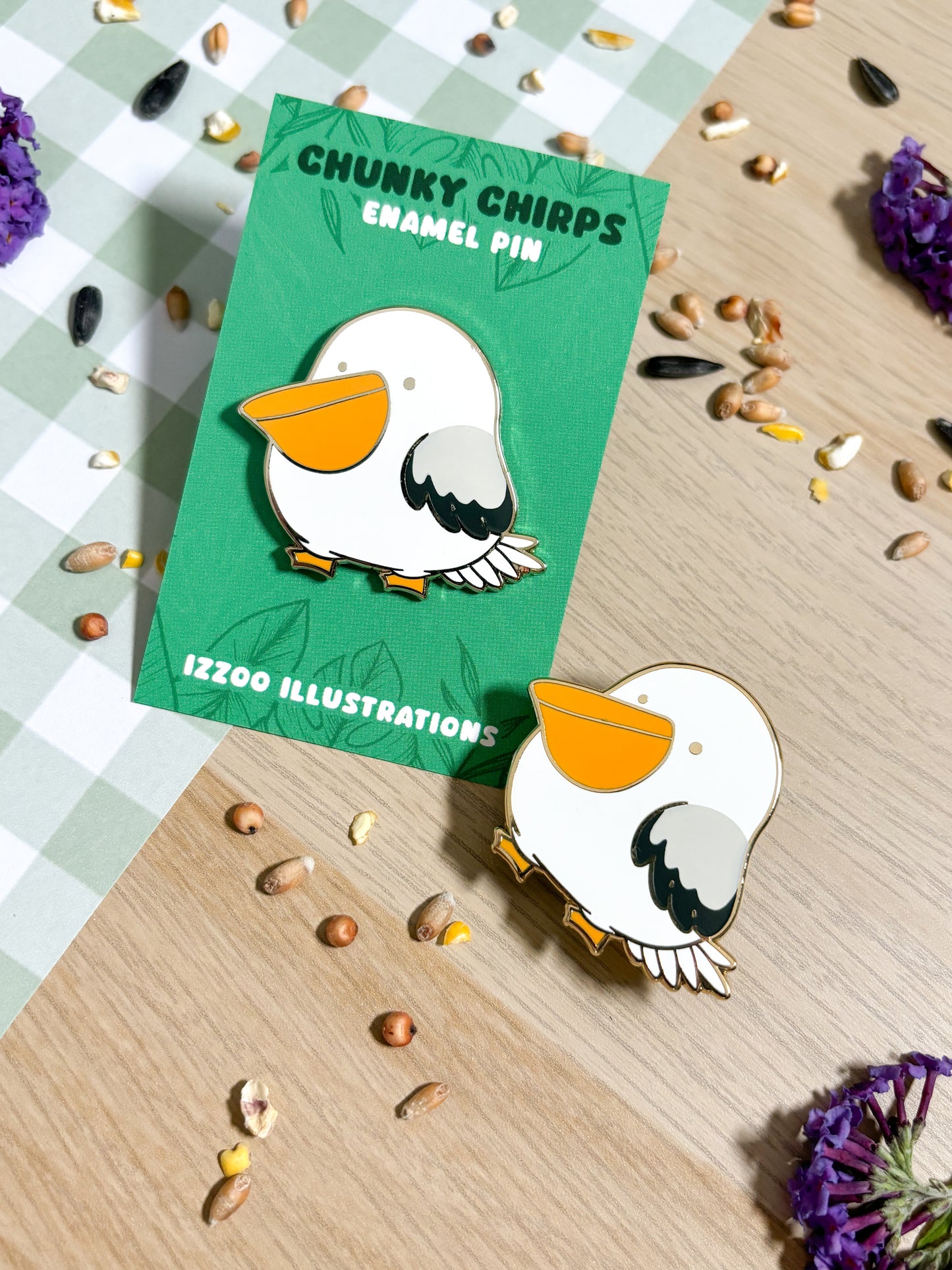 Pelican Enamel Pin