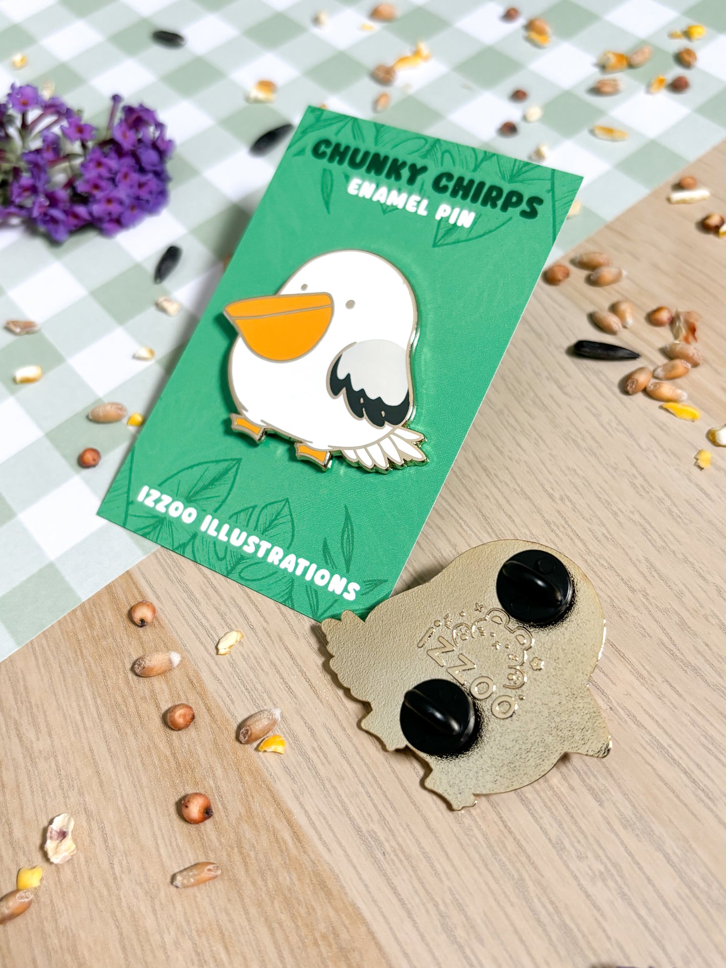 Pelican Enamel Pin