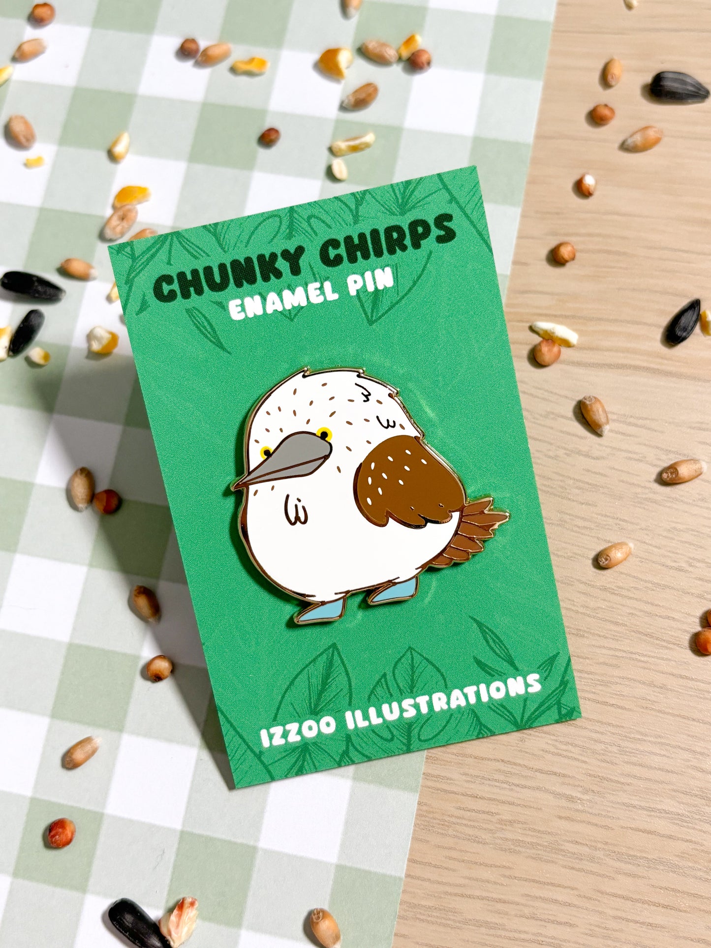 Blue-Footed Booby Enamel Pin