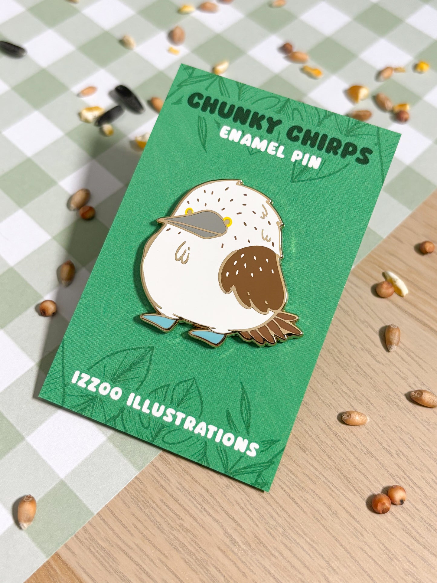 Blue-Footed Booby Enamel Pin