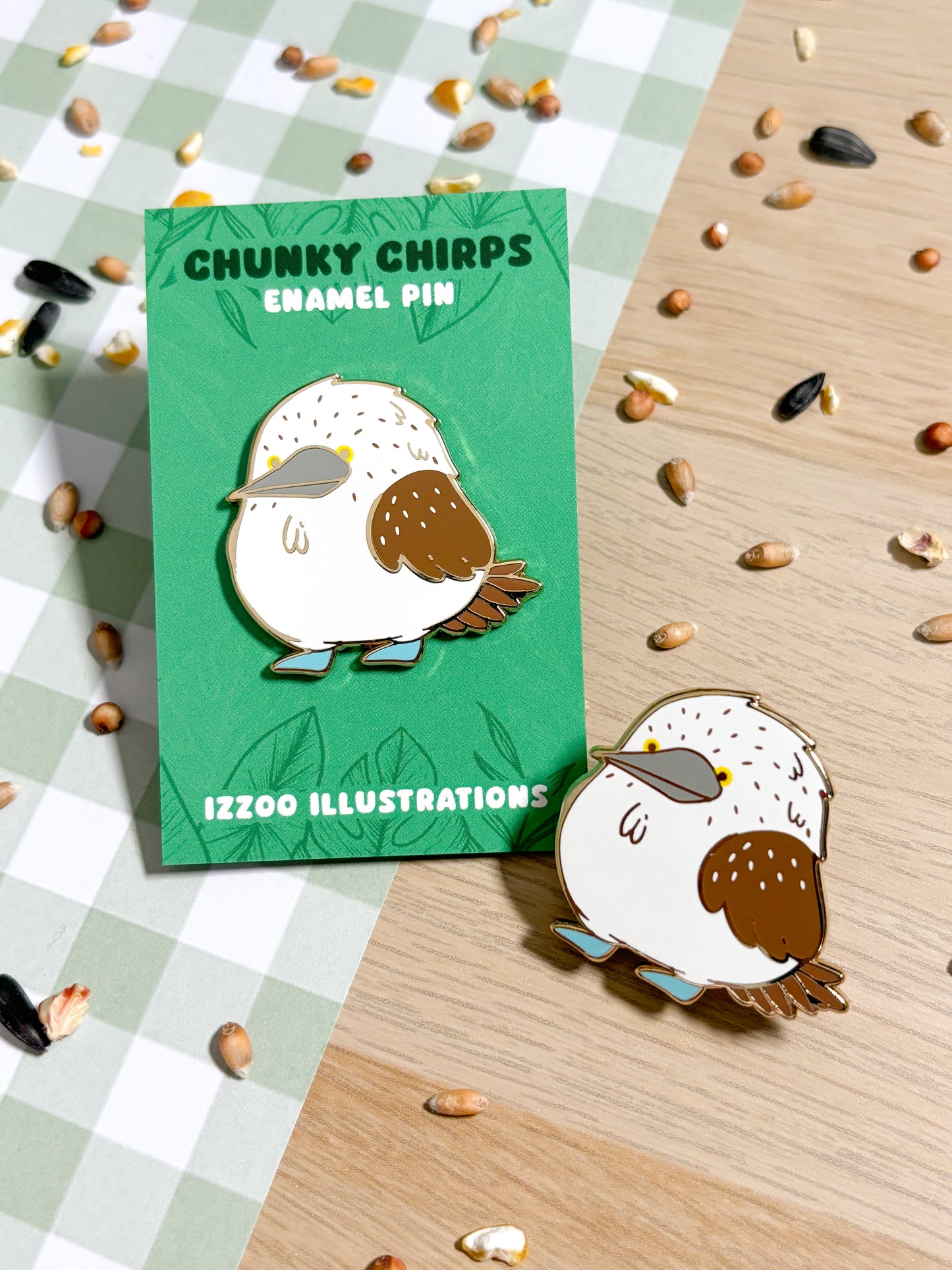 Blue-Footed Booby Enamel Pin