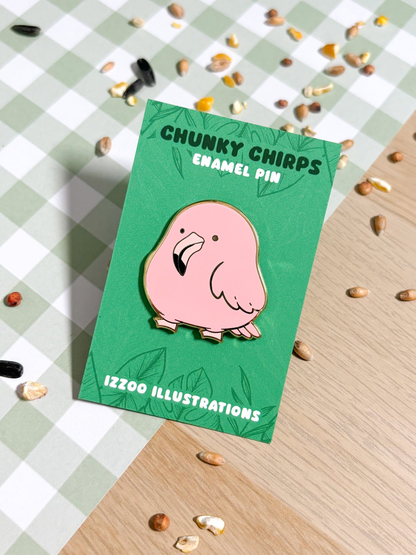 Flamingo Enamel Pin