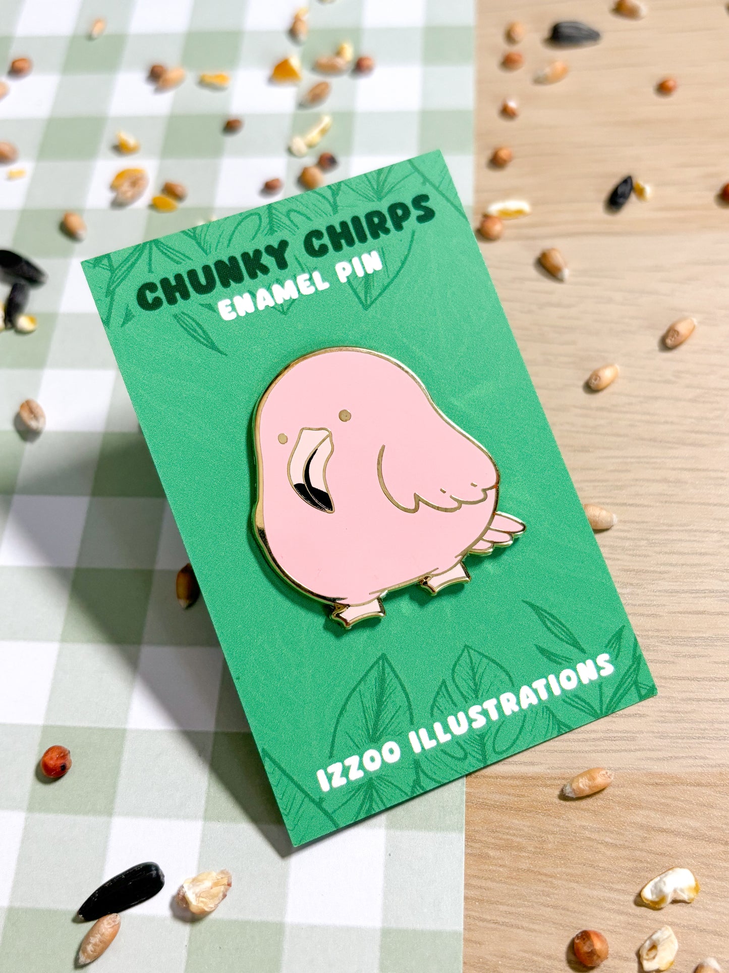 Flamingo Enamel Pin