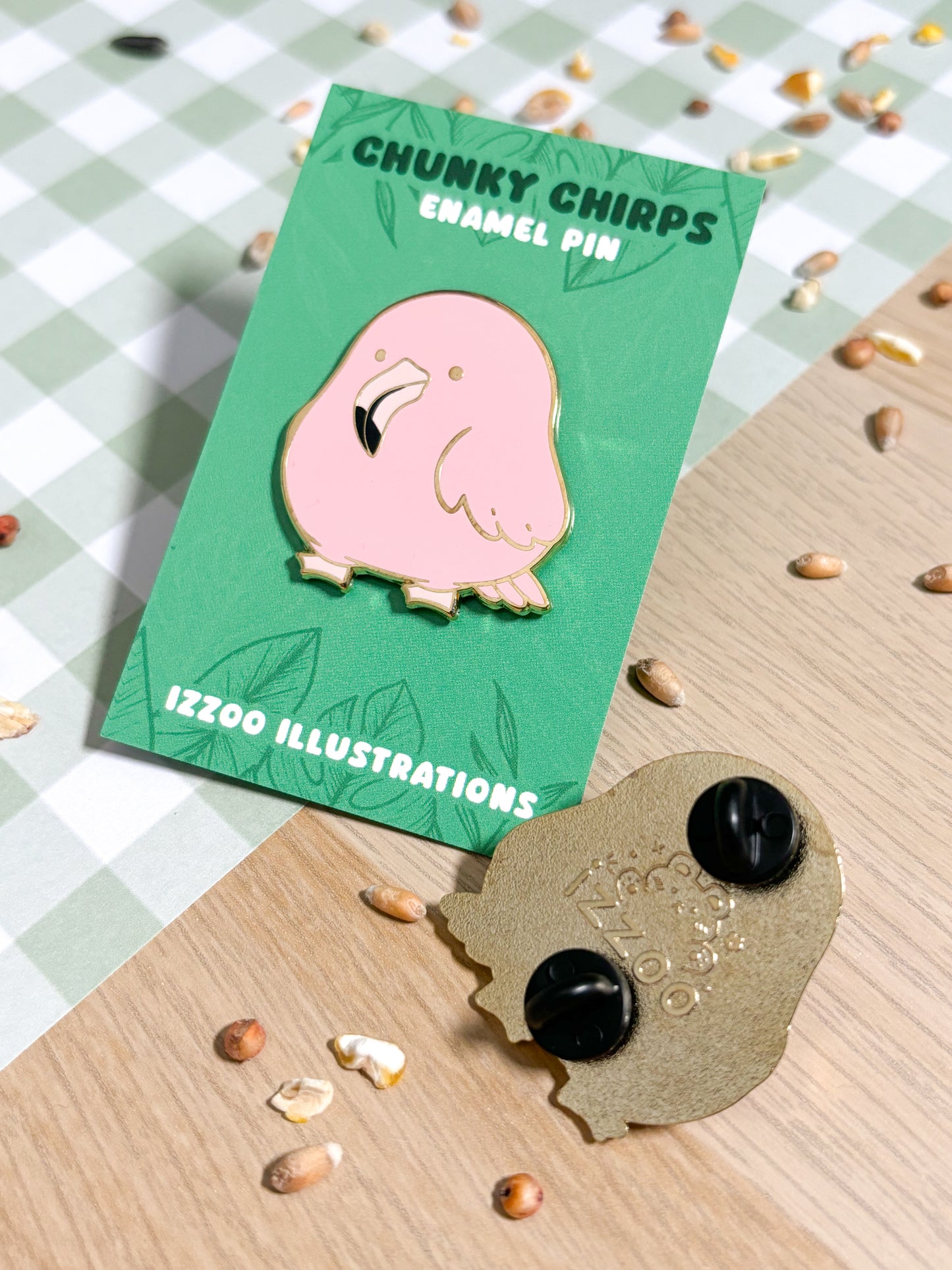Flamingo Enamel Pin