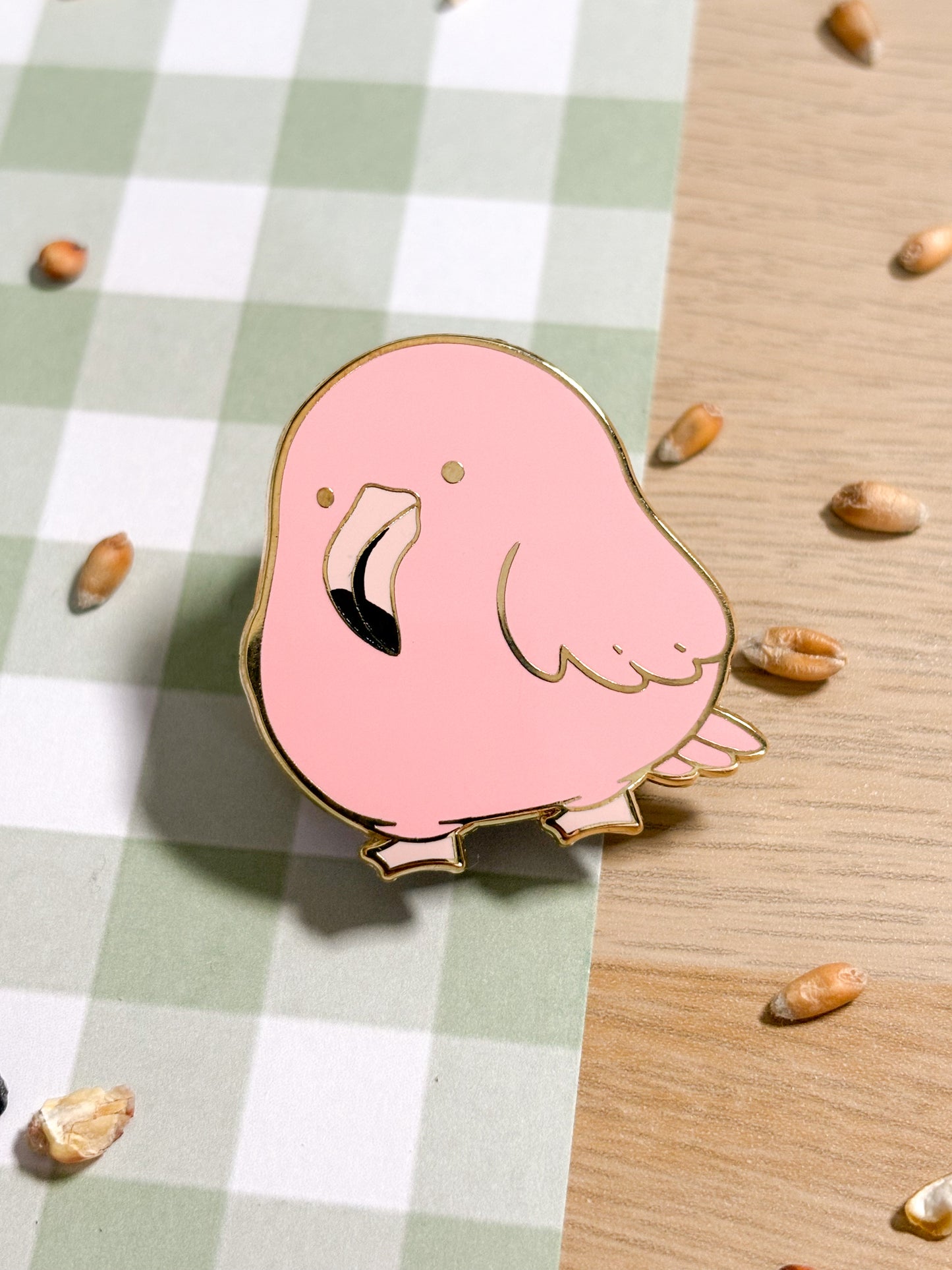 Flamingo Enamel Pin