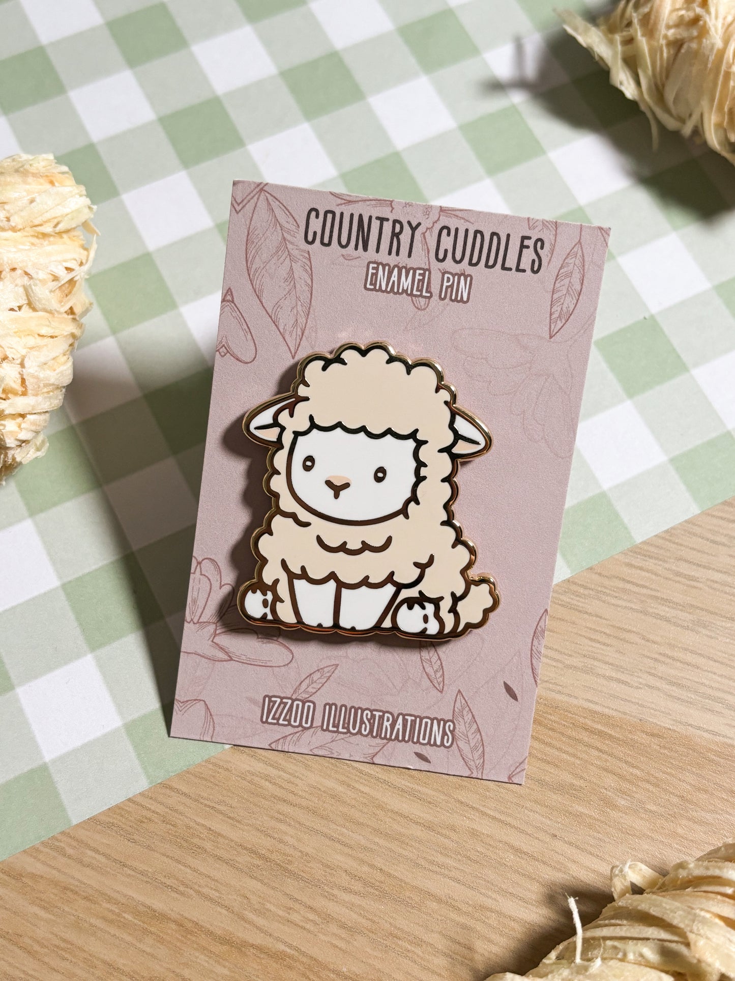 Romney Sheep Enamel Pin
