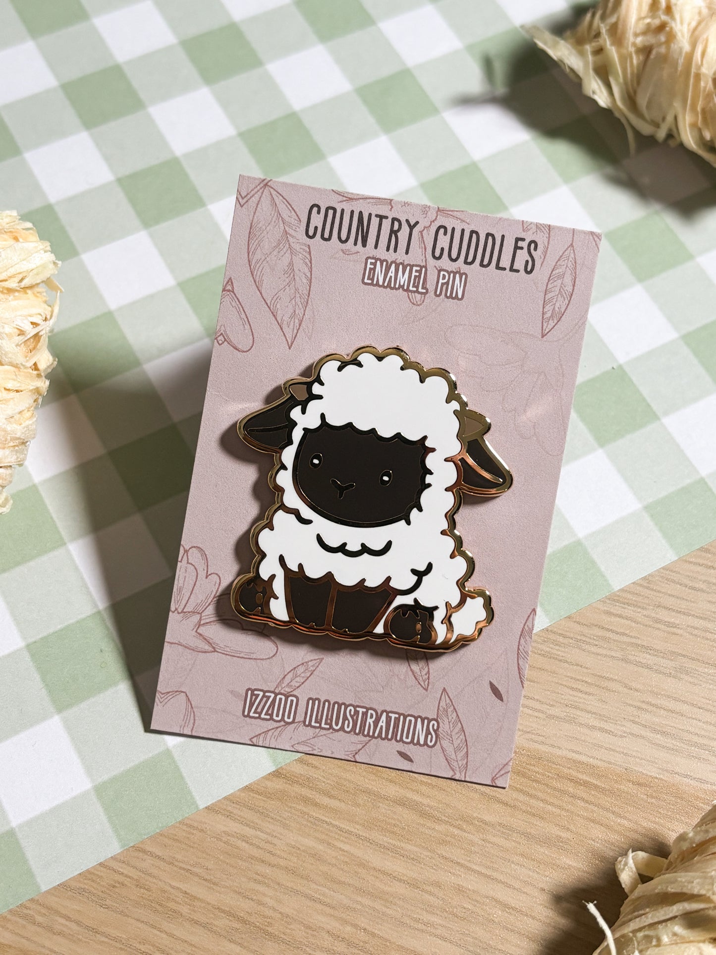 Valais Blacknose Sheep Enamel Pin