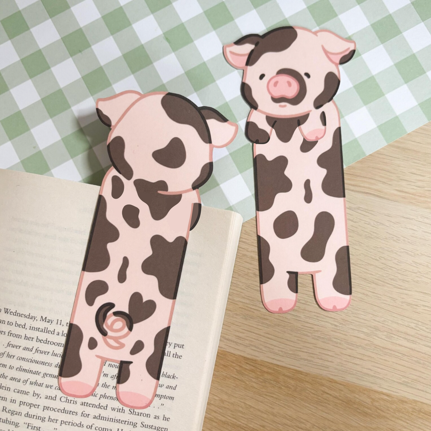 Muddy Pig Bookmark