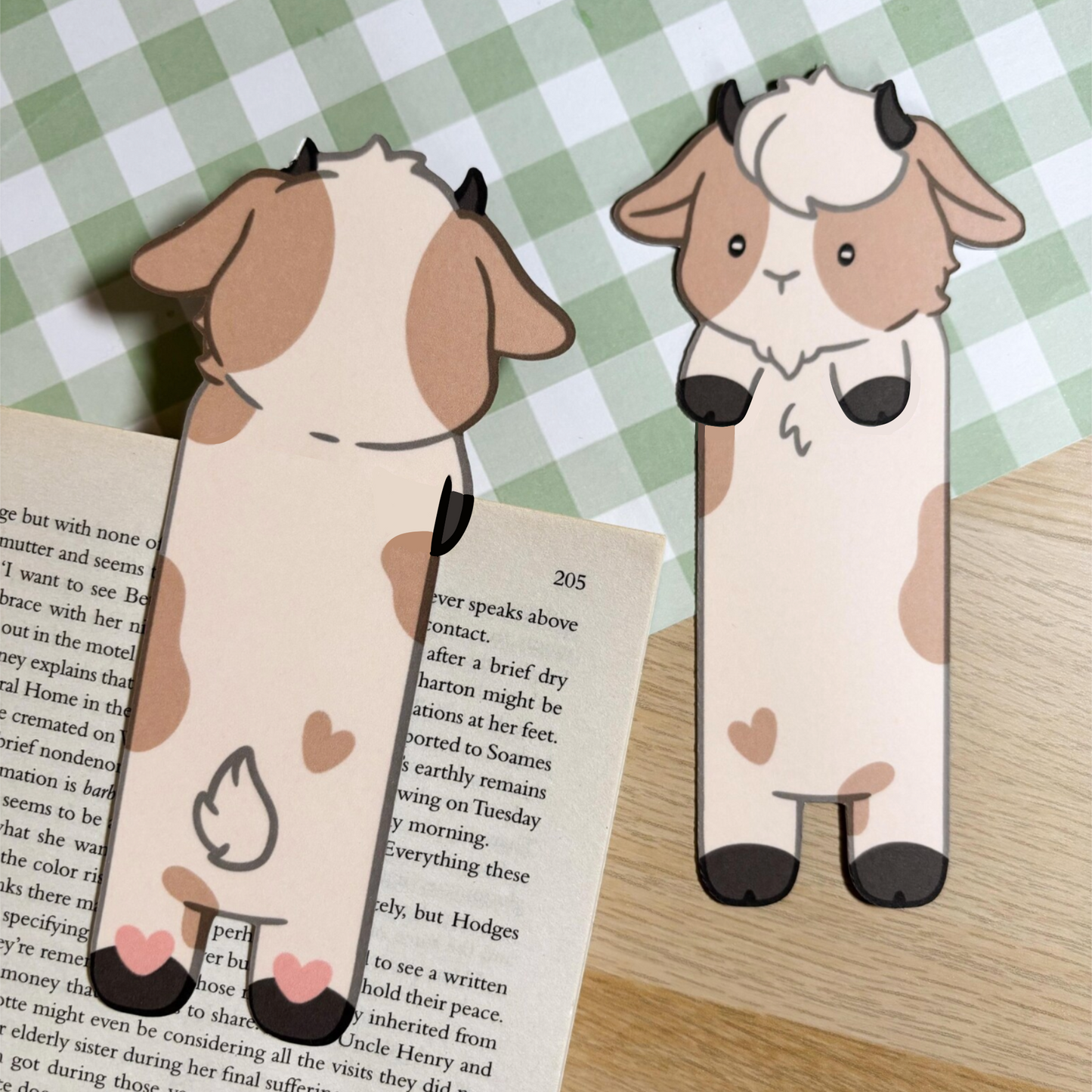 Goat Bookmark