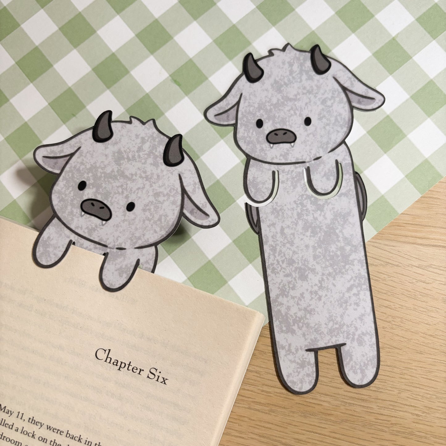 Gargoyle Peeking Bookmark