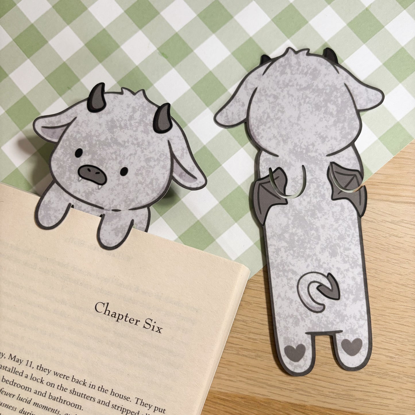 Gargoyle Peeking Bookmark