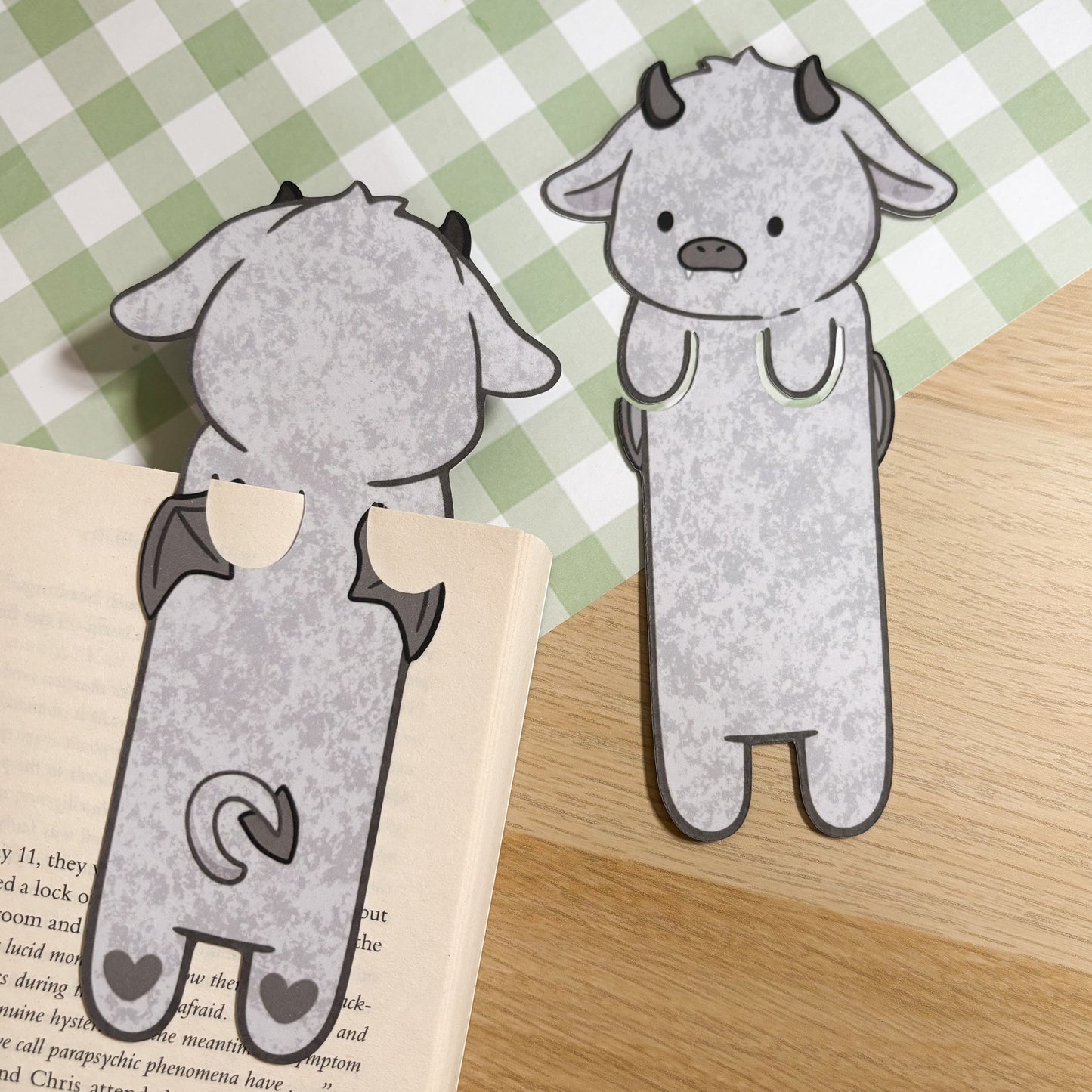 Gargoyle Peeking Bookmark