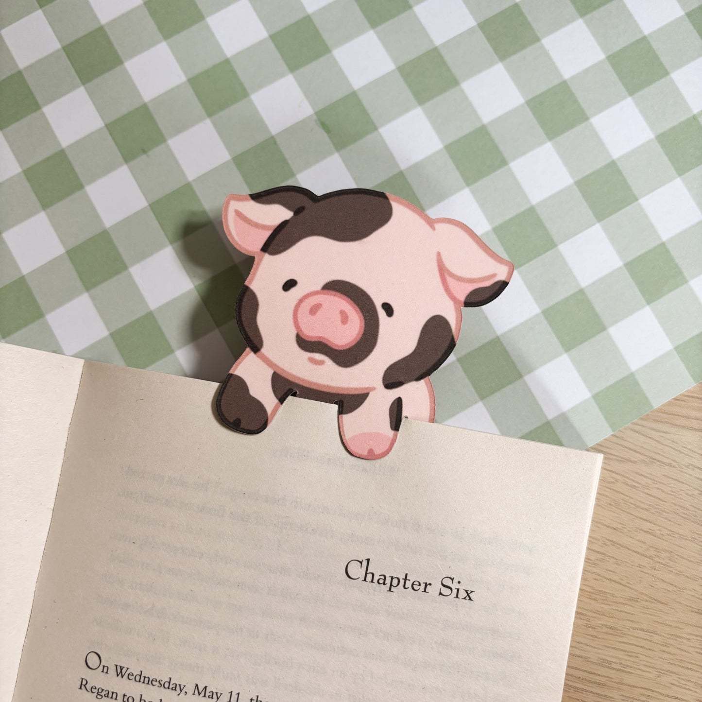 Muddy Pig Peeking Bookmark