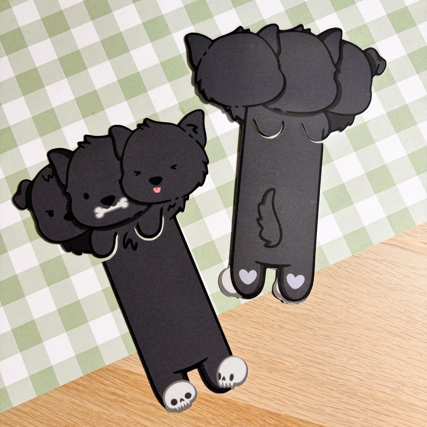 Cerberus Peeking Bookmark