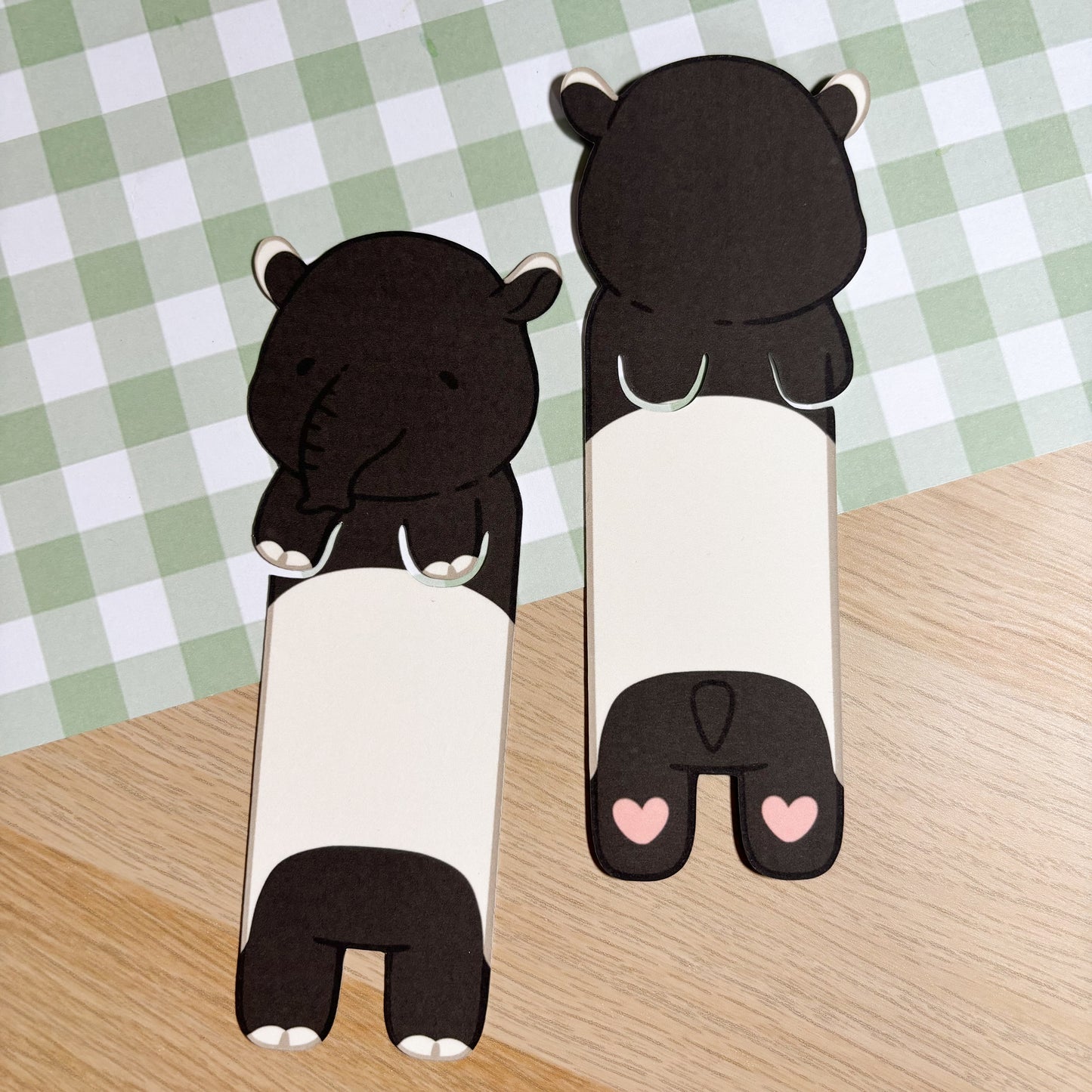 Tapir Peeking Bookmark