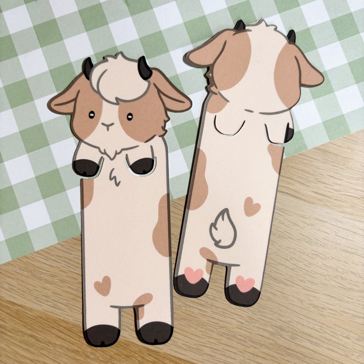 Goat Peeking Bookmark