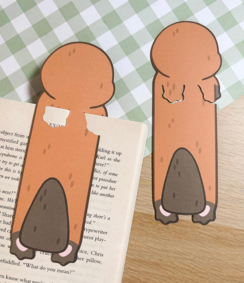 Platypus Peeking Bookmark