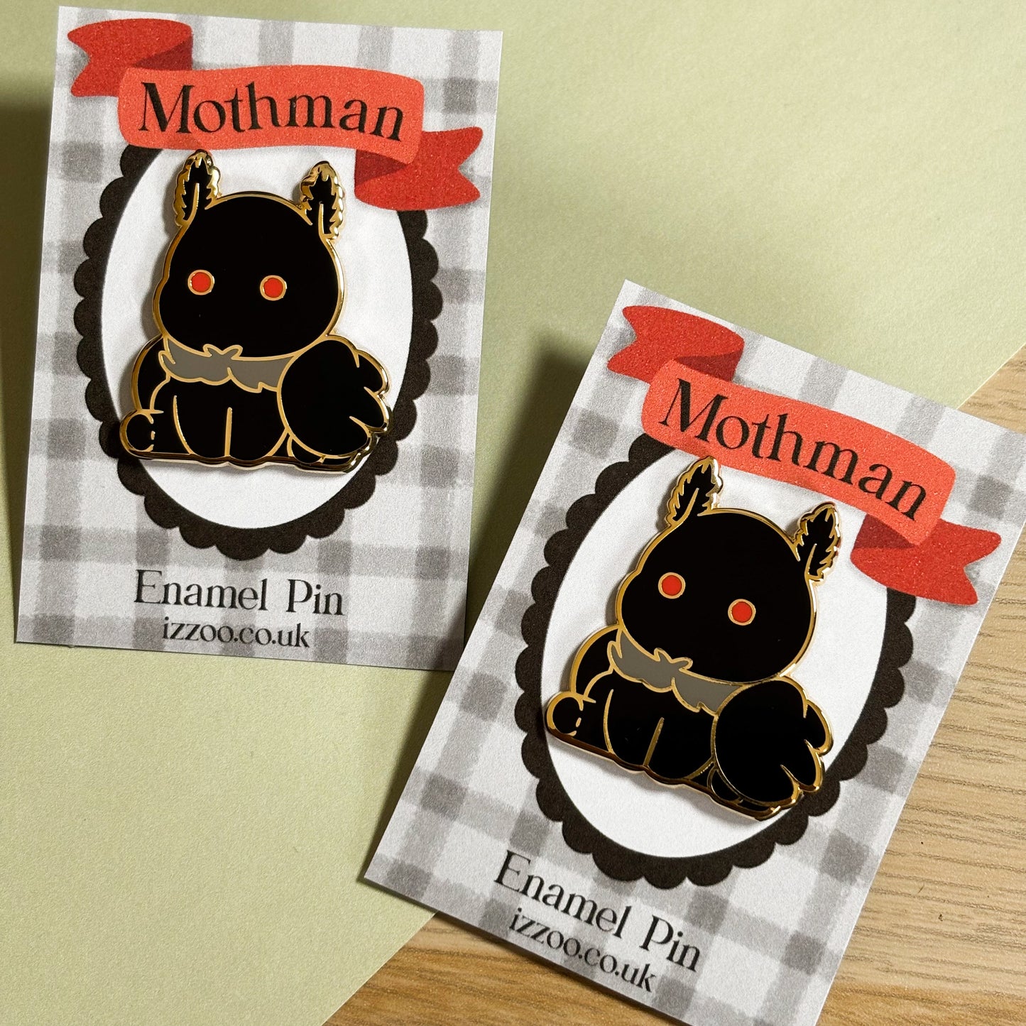Mothman Enamel Pin