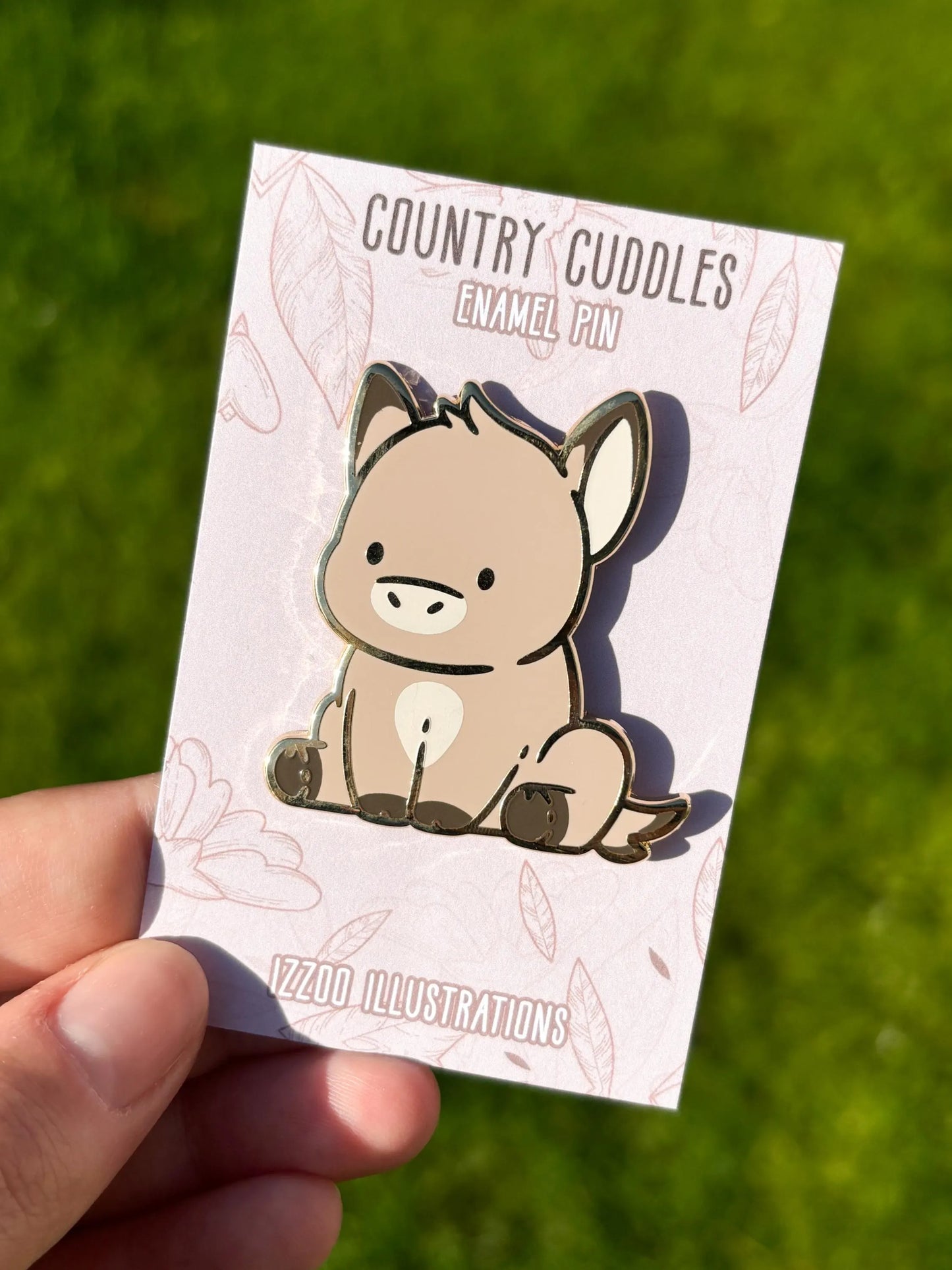 Donkey Enamel Pin
