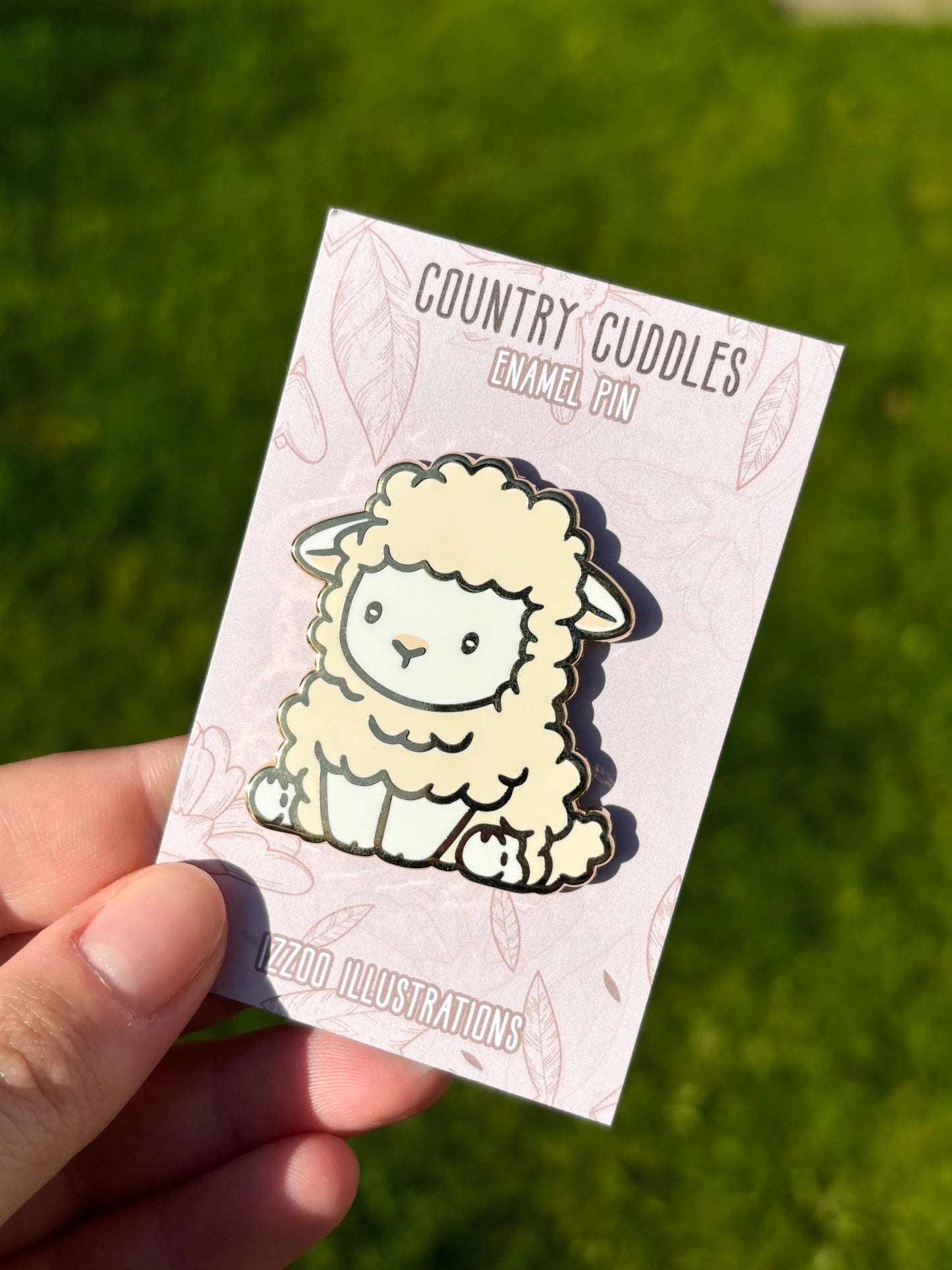 Romney Sheep Enamel Pin