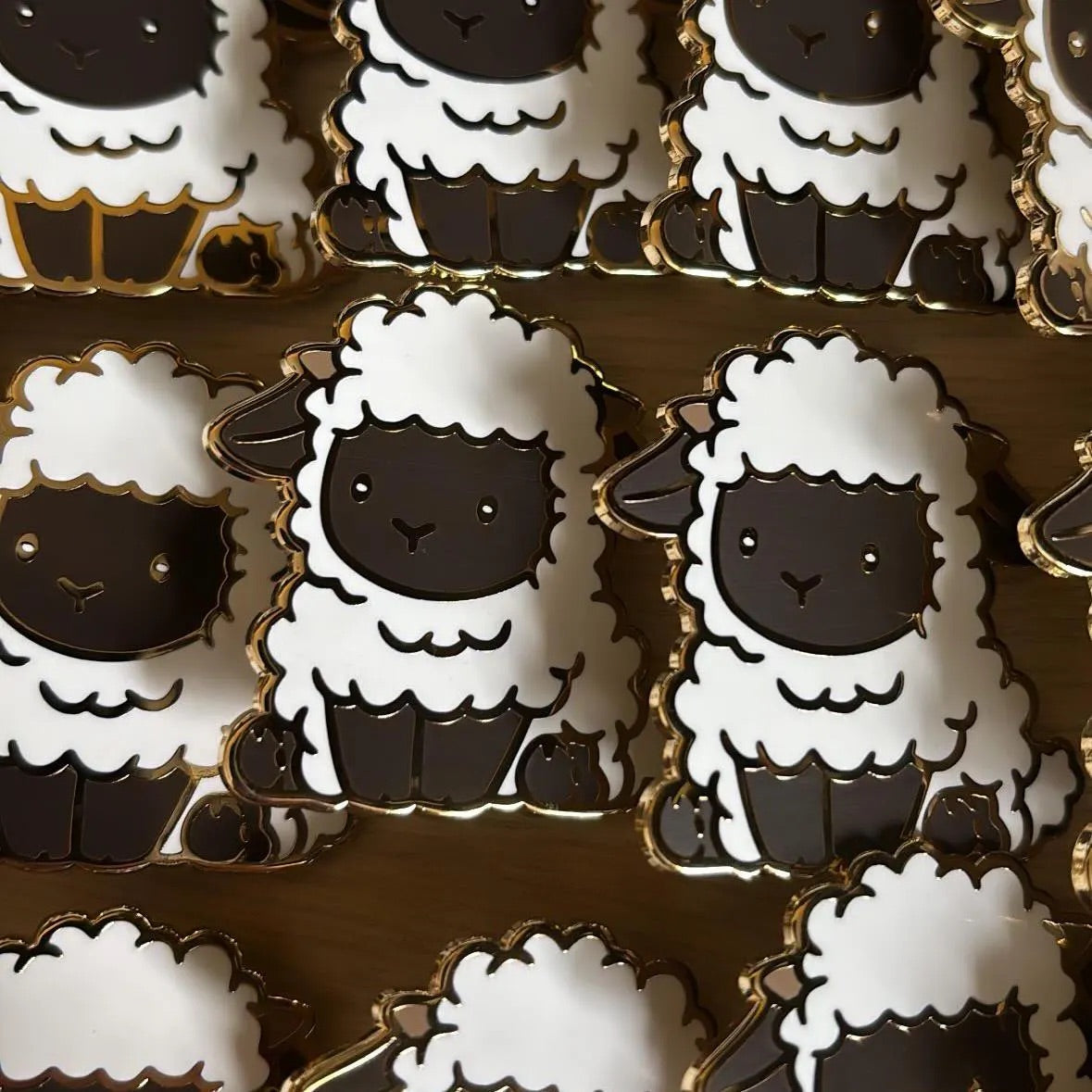 Valais Blacknose Sheep Enamel Pin