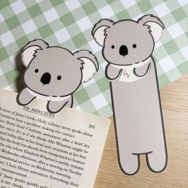 Koala Peeking Bookmark