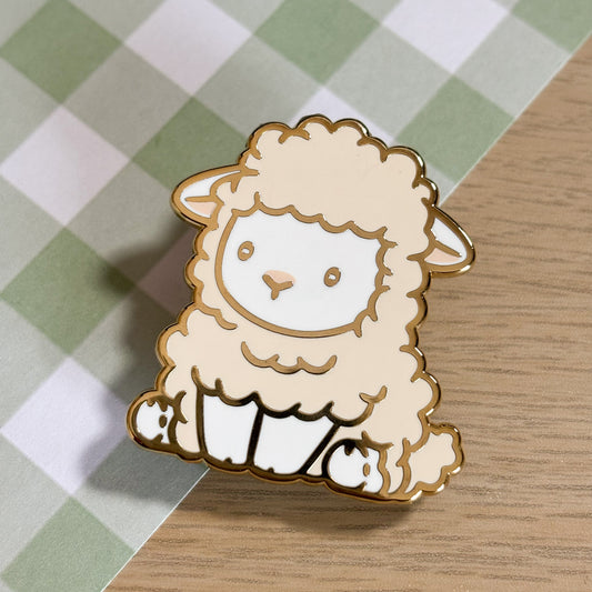 Romney Sheep Enamel Pin