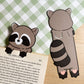 Raccoon Peeking Bookmark