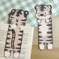 White Tiger Peeking Bookmark