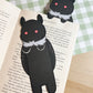 Mothman Peeking Bookmark