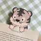 White Tiger Peeking Bookmark
