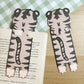 White Tiger Peeking Bookmark