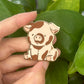 Muddy Pink Pig Enamel Pin