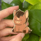 Brown Horse Enamel Pin