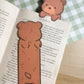 Brown Bear Peeking Bookmark