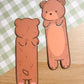 Brown Bear Peeking Bookmark