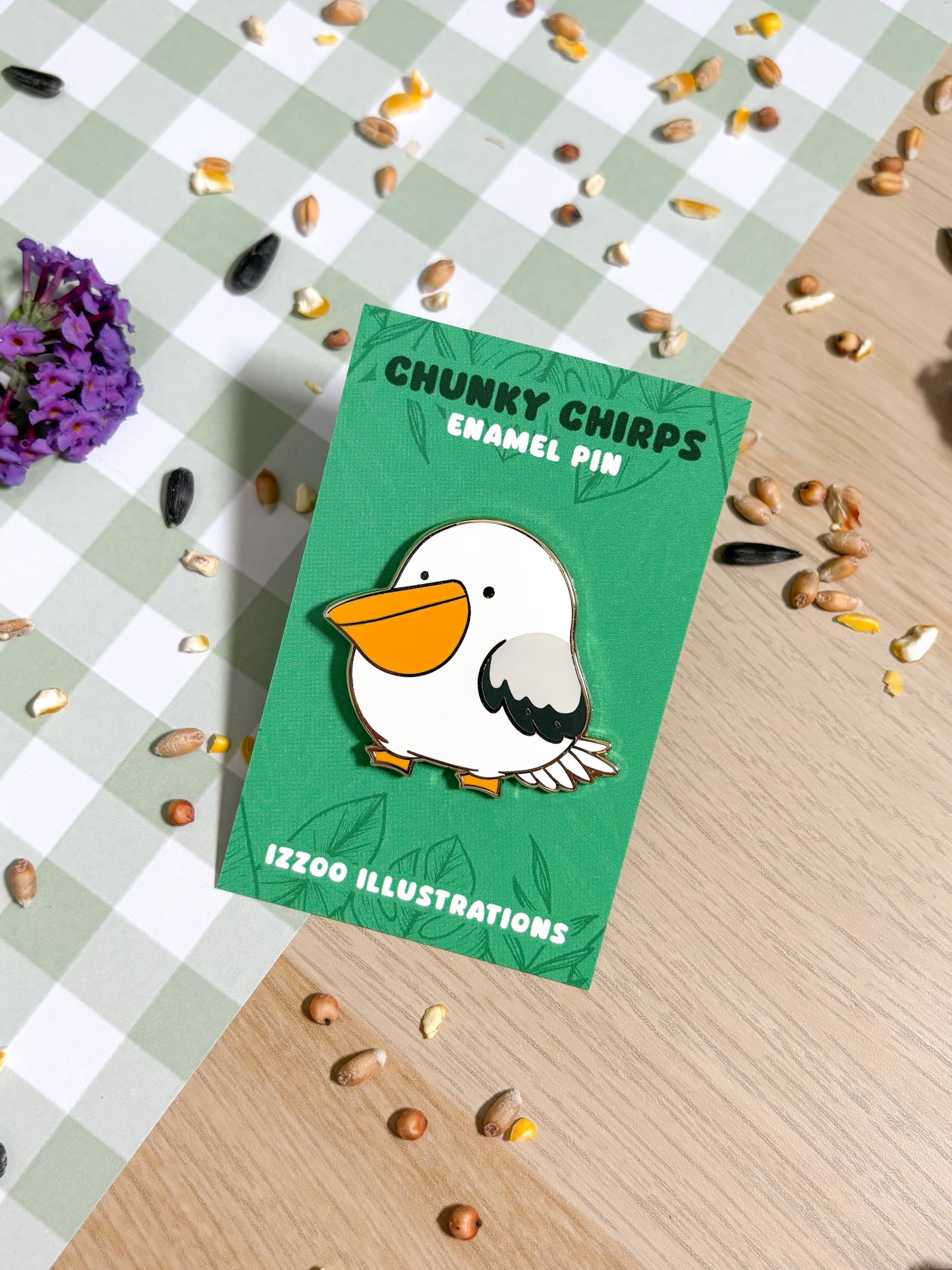 Pelican Enamel Pin