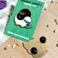 Magpie Enamel Pin
