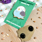 Blue Budgie Enamel Pin