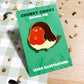 Robin Enamel Pin