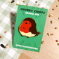 Robin Enamel Pin