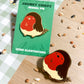 Robin Enamel Pin