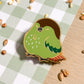Green-Cheeked Conure Enamel Pin