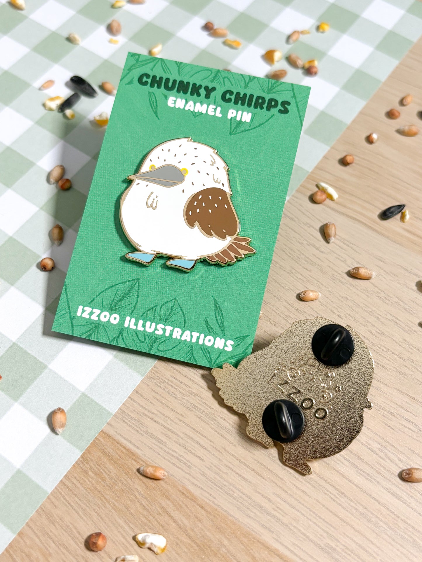 Blue-Footed Booby Enamel Pin