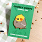 Grey Cockatiel Enamel Pin