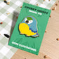 Blue and Gold Macaw Enamel Pin