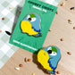 Blue and Gold Macaw Enamel Pin