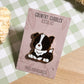 Black Border Collie Enamel Pin